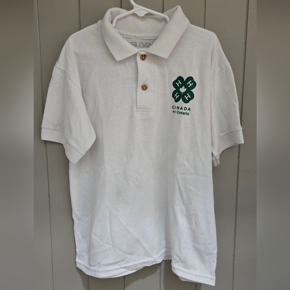 Kids Unisex 4H Polo T-shirt